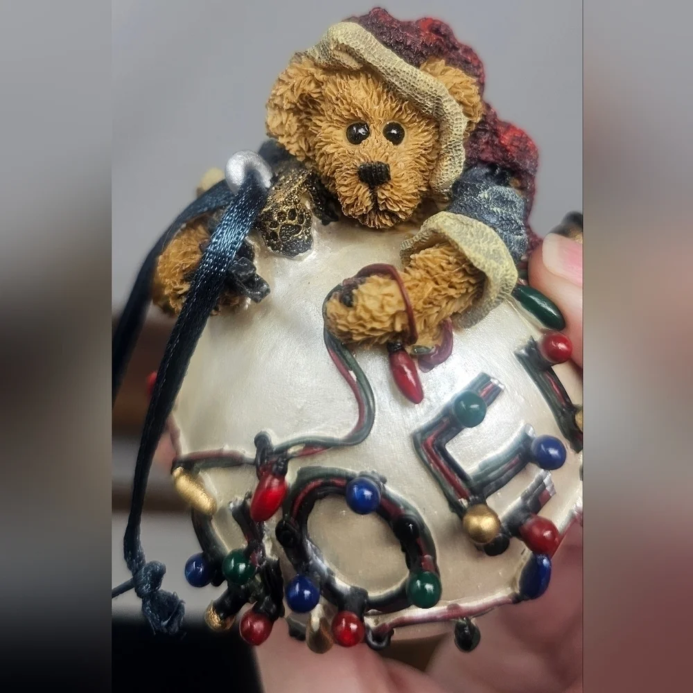 Vintage Boyds Bears & Friends 1998 Limited Edition Noel Bruinski Da Electrician